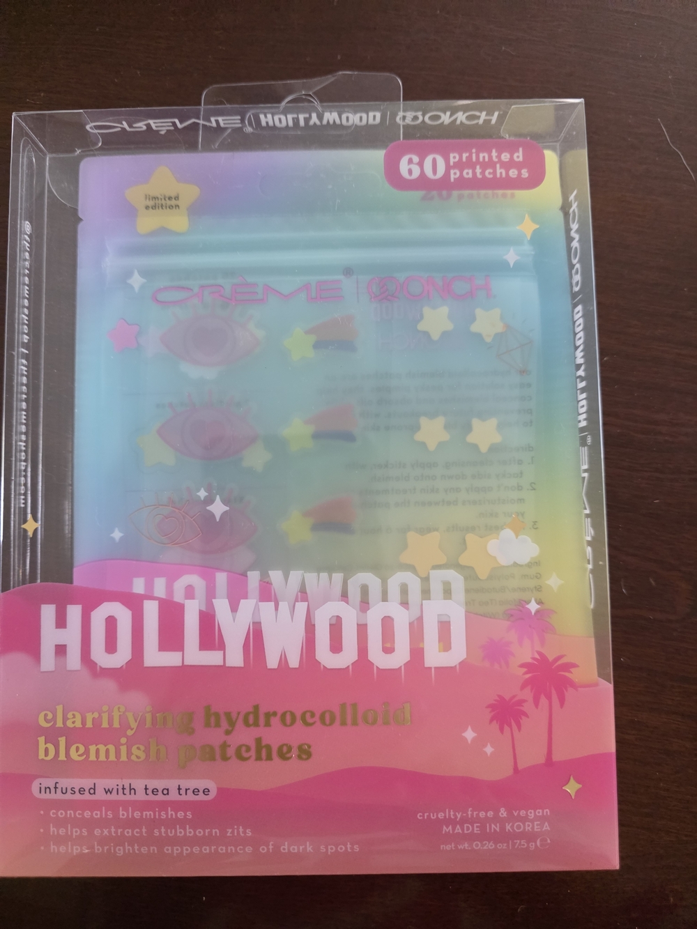 Hollywood Clarifying Hydrocolloid Blemish Patches - Pink & Yellow